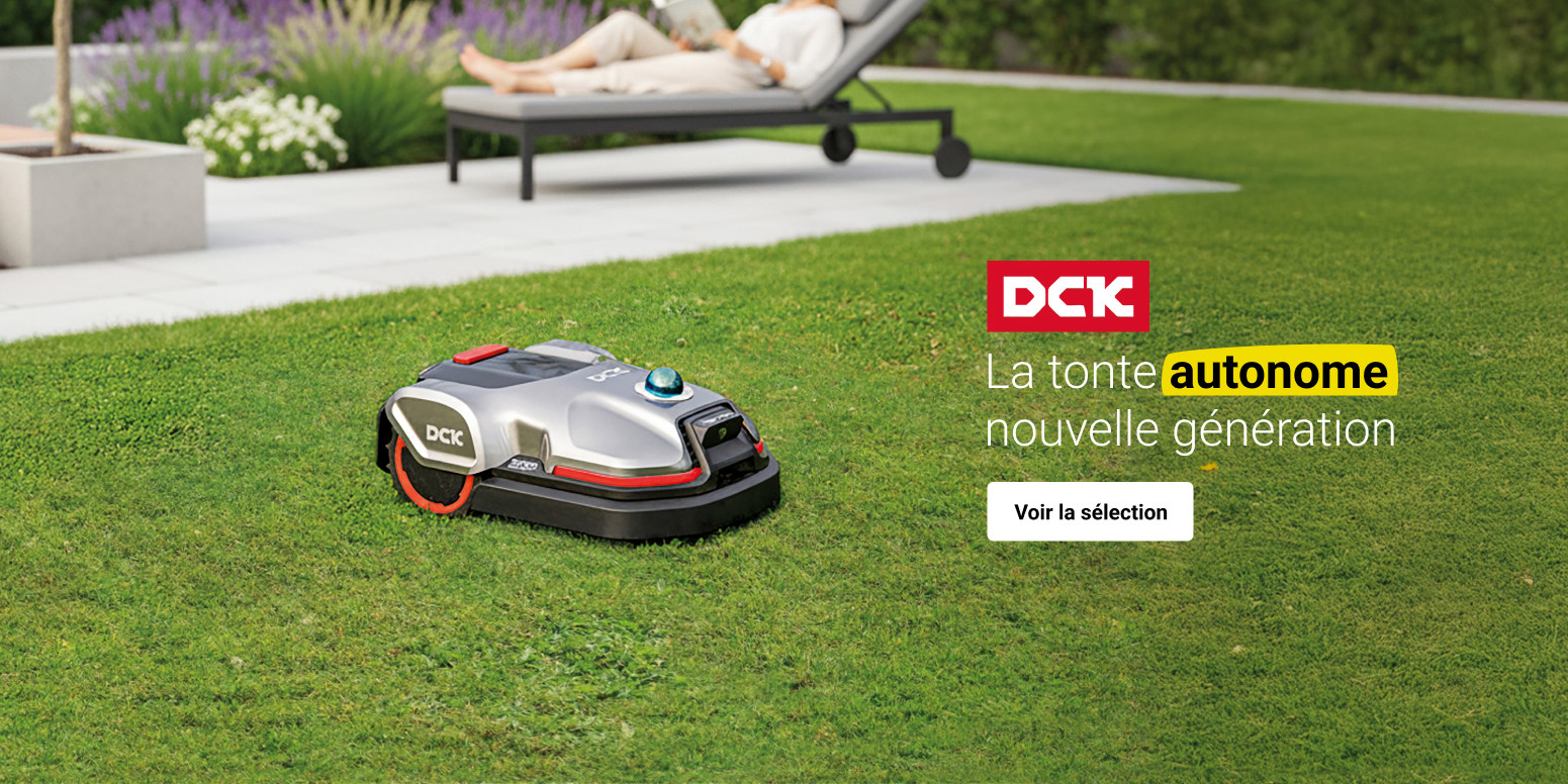 Gamme robot tondeuse DCK