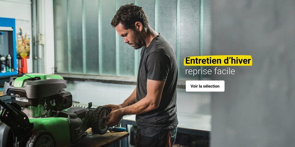 Sélection produits pour l'entretien hivernale de sa tondeuse