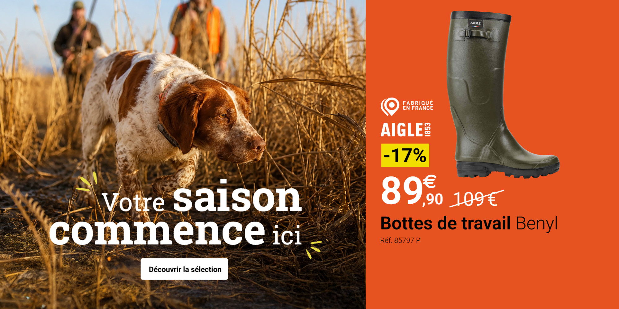 Chasse - Votre saison commence ici