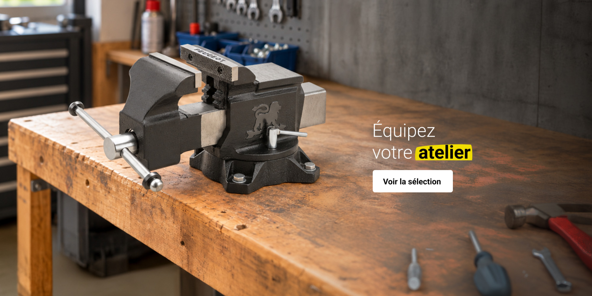 Équipements d'atelier - sélection