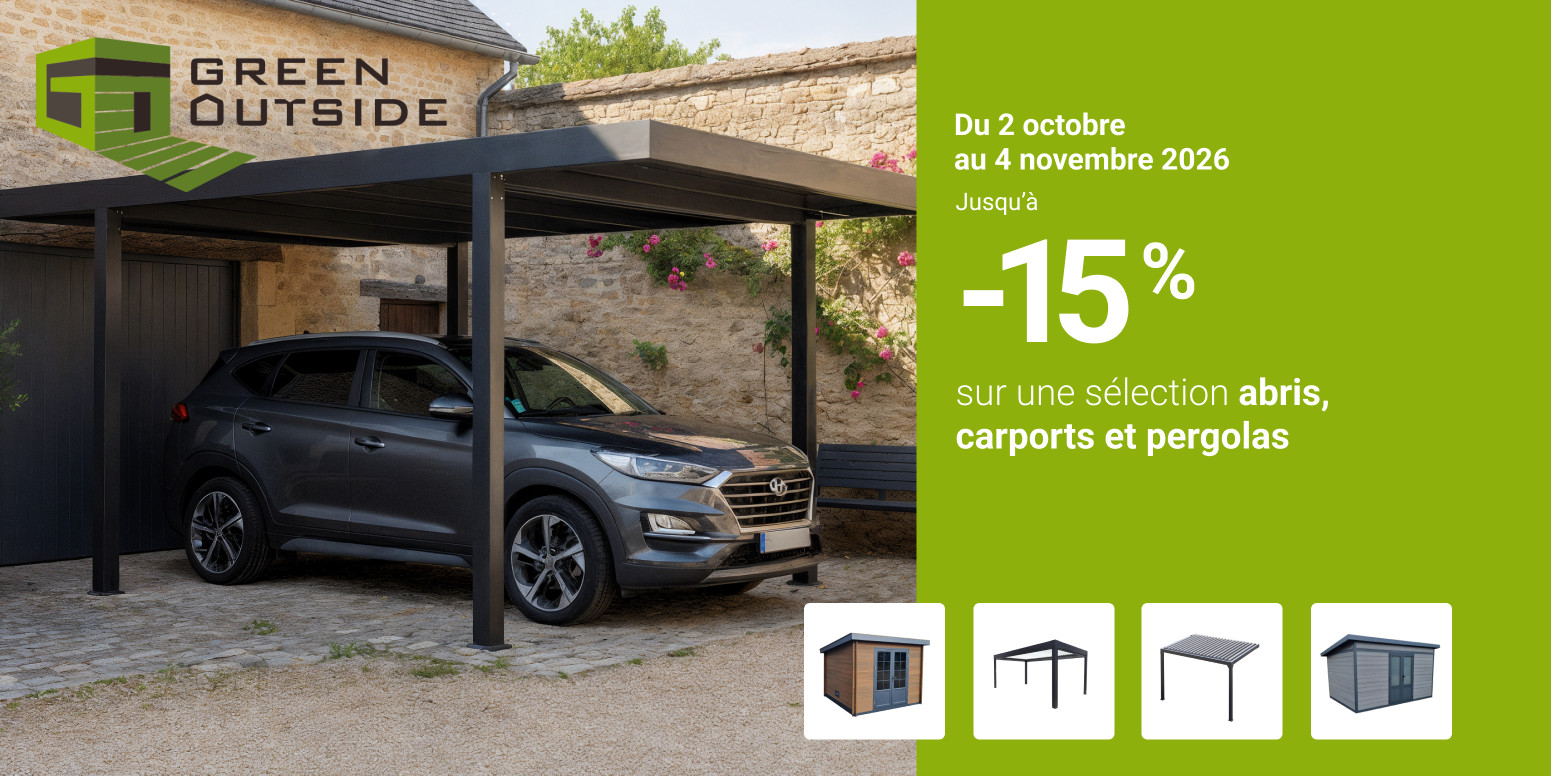 Opération promo GREEN OUTSIDE