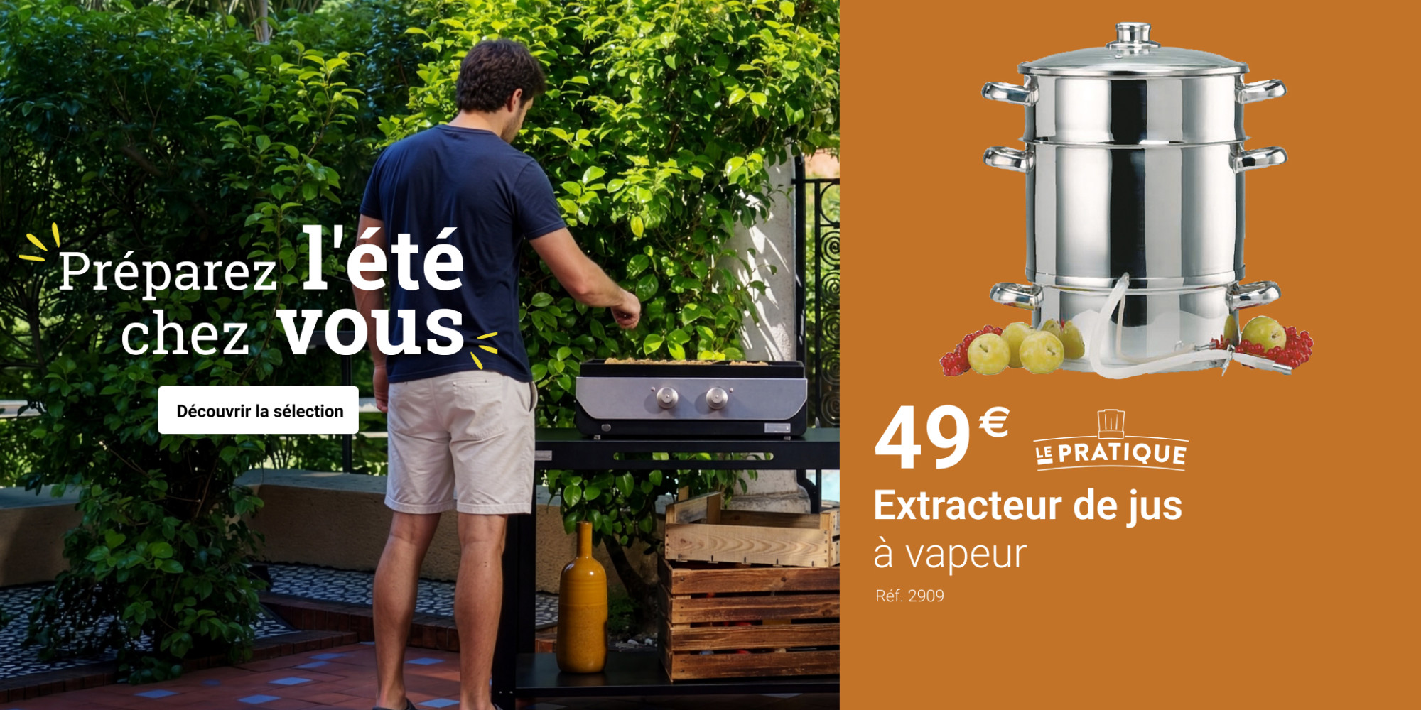 Catalogue d'été - Préparez l'été chez vous