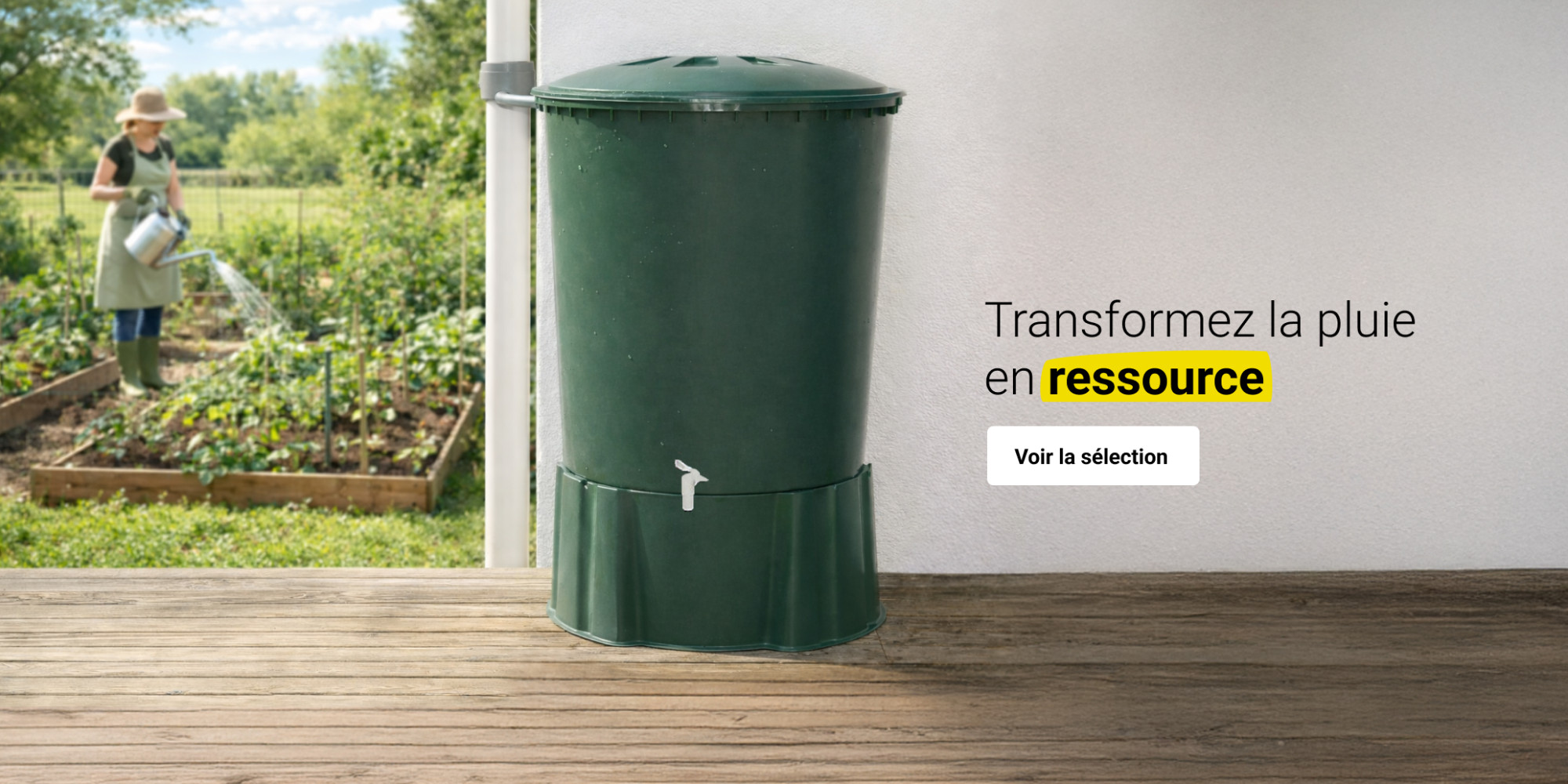 Récupérateur d'eau