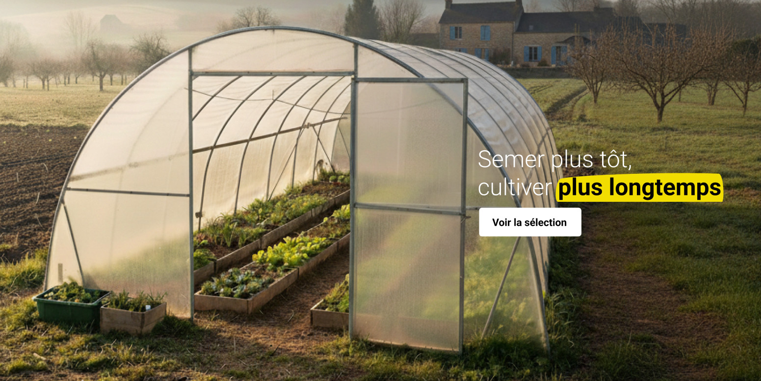 Sélection préparer ses semis sous serre