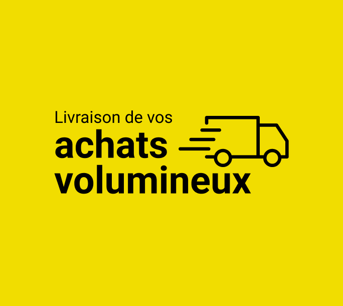 Livraison achats volumineux