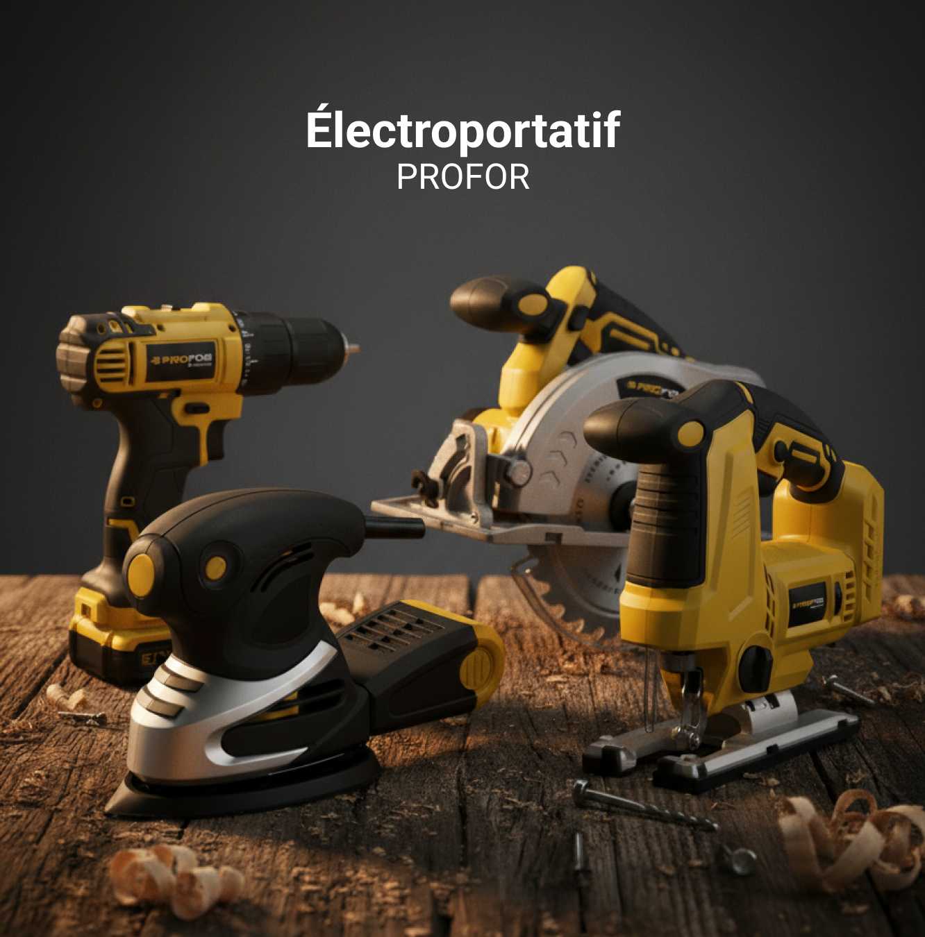 Outillage électroportatif Profor