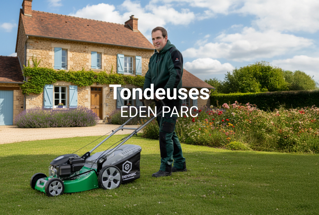 Gamme tondeuses à conducteur marchant EDEN PARC