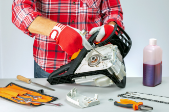 comment affuter une chaine de tronconneuse