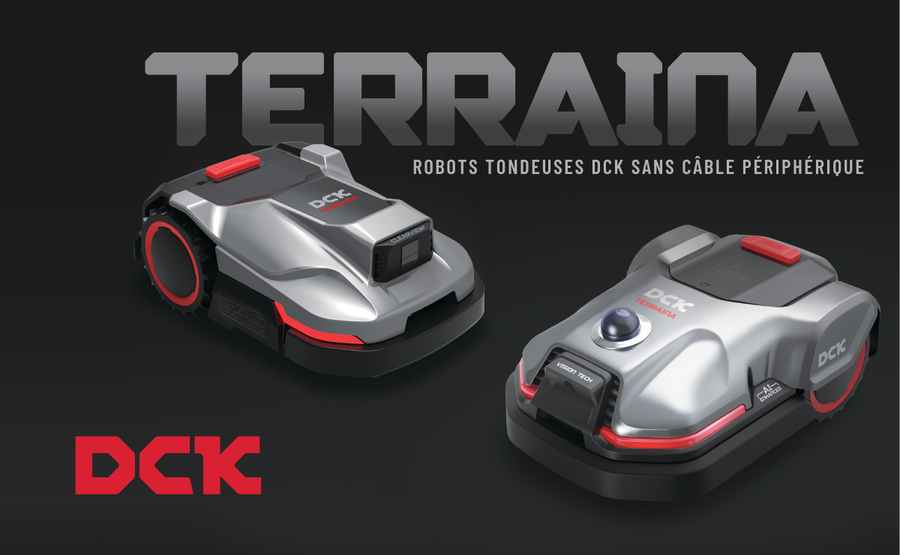 Gamme de robots tondeuses DCK